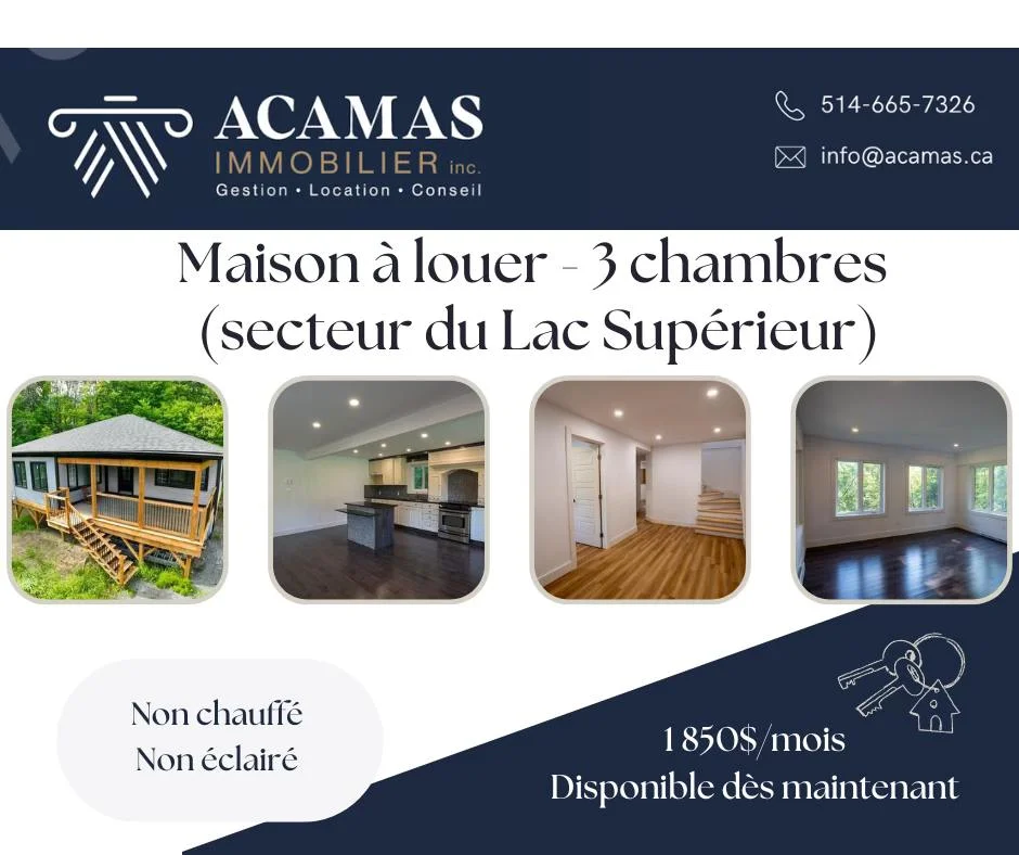 Locations ACAMAS Immobilier Inc